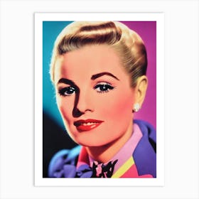 Joan Fontaine Pop Movies Art Movies Art Print