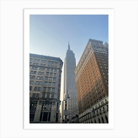 Empire State Building 8 Art Print