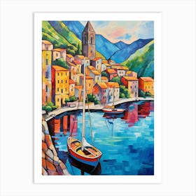 Kotor Montenegro 3 Fauvist Painting Art Print