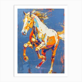 Horse Running 6 Art Print