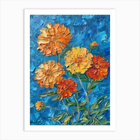 Marigolds 2 Art Print