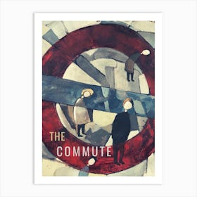 The Commute Clockwork Art Print
