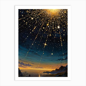 Starry Night 176 Art Print