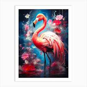 Flamingo Art Print