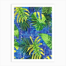 Tropical Leaves 198 Art Print