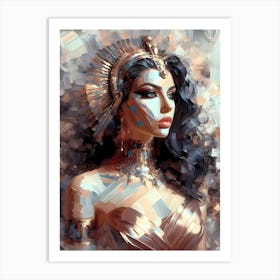 Cleopatra Portrait Artwork 121 Art Print