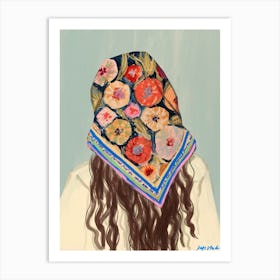 Bandana Girl Art Print