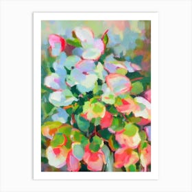 Thanksgiving Cactus 3 Impressionist Painting Art Print