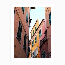 Narrow Alley In Florence, Italy Art Print