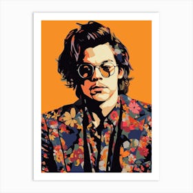 Harry Styles Illustration  3 Art Print