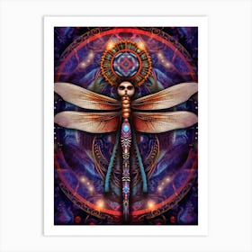 Dragonfly Darner Aeshna 1 Art Print