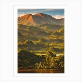 Komodo National Park Indonesia Vintage Poster Art Print