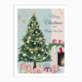 Christmas Tree 6 Art Print