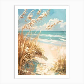 Sea Oats Art Print