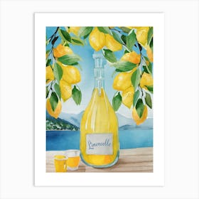 Limoncello Italy 1 Art Print