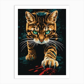 Cat Claws Art Print