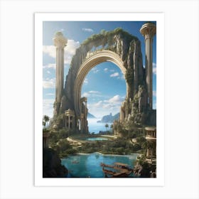 Arch Of Abyss Art Print