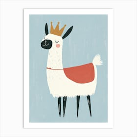 Llama Canvas Print Art Print