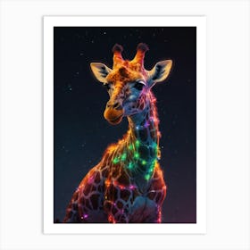 Giraffe 97 Art Print