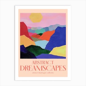 Abstract Dreamscapes Landscape Collection 05 Art Print