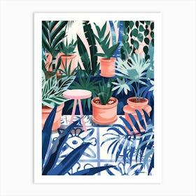 Tropical Garden 22 Art Print