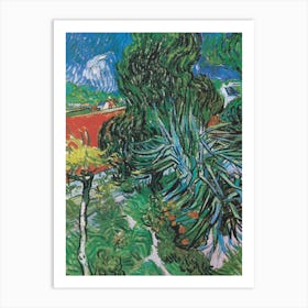 Garden By Vincent Van Gogh Art Print