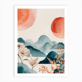 Asian Landscape 43 Art Print