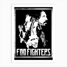 Foo Fighters 2 Art Print