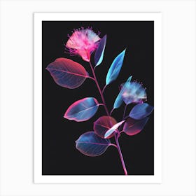 Abstract Flower Painting 6 Art Print