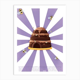 Beehive Cake Poster