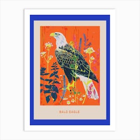 Spring Birds Poster Bald Eagle 2 Art Print