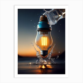 Photorealistic Idea Art Print