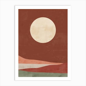 Sand Dunes 2 Art Print