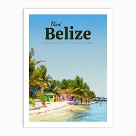 Belize Art Print