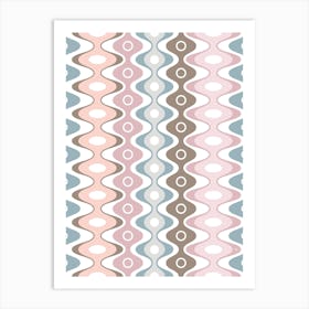 Pastel Pattern Art Print