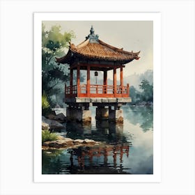 Chinese Pagoda 28 Art Print