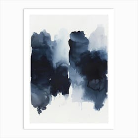 'Dark Blue' Art Print