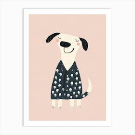 Dog Illustration Poster