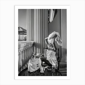 High Fashion Chic Room Art Print