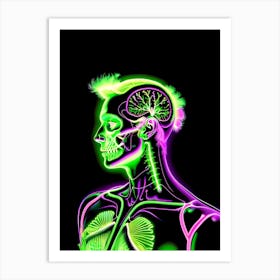 XRAY Human Body Art Print