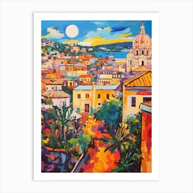 Rome Italy 1 Fauvist Painting Art Print
