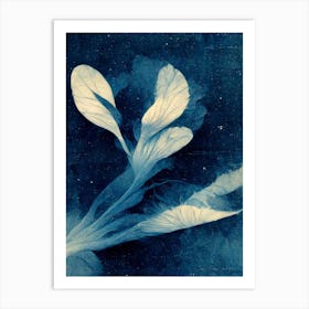 Indigo Night Art Print