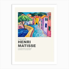 Museum Poster Inspired By Henri Matisse 3 Art Print