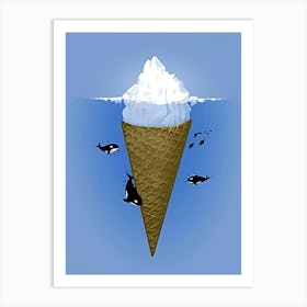 Ice Cream Cone 1 Art Print