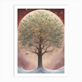 Winter Tree no1 Art Print