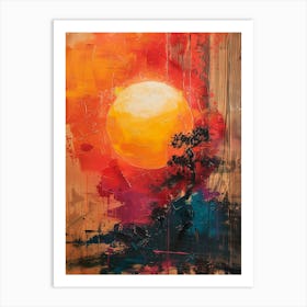 Sunset 18 Art Print