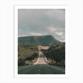 High Desert Highway Art Print