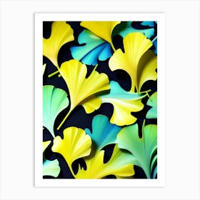 Ginkgo Leaves 53 Art Print