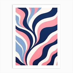 Wavy Lines 1 Art Print