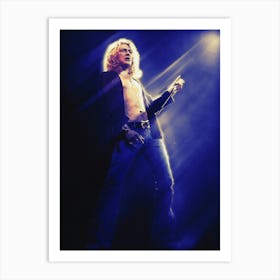 Superstars Of Robert Plant Art Print